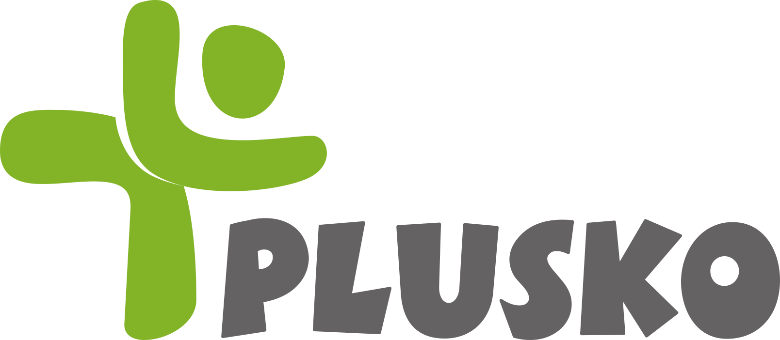 Na home page Logo Pluska